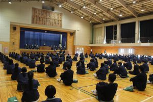 令和3年度退任式・離任式が行われました