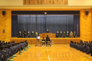 令和3年度退任式・離任式が行われました
