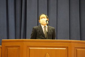 令和3年度退任式・離任式が行われました