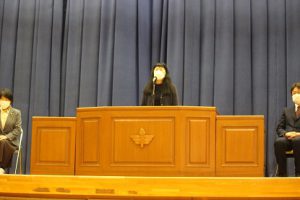 令和3年度退任式・離任式が行われました