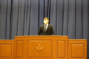 令和3年度退任式・離任式が行われました