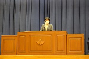 令和3年度退任式・離任式が行われました