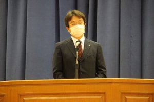 令和3年度退任式・離任式が行われました
