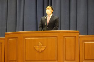 令和3年度退任式・離任式が行われました