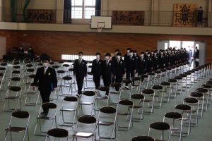 令和3年度 第72回山梨県立吉田高等学校卒業証書授与式が行われました