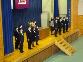令和４年度入学式が行われました