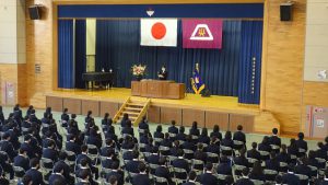 令和４年度入学式が行われました