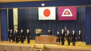 令和４年度入学式が行われました