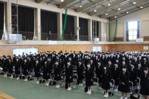 令和４年度入学式が行われました