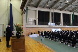 令和４年度入学式が行われました