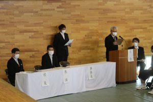 令和４年度入学式が行われました
