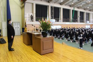 令和４年度入学式が行われました