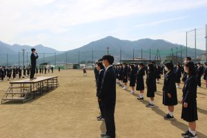 令和４年度対面式を行いました