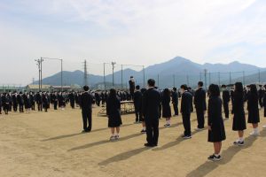 令和４年度対面式を行いました
