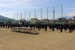 令和４年度対面式を行いました