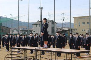 令和４年度対面式を行いました