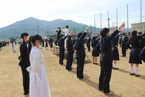 令和４年度対面式を行いました