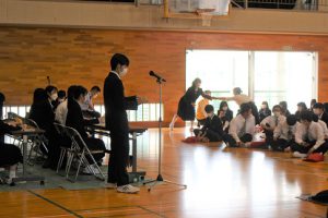 令和４年度前期生徒総会が行われました