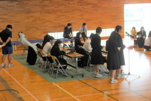 令和４年度前期生徒総会が行われました