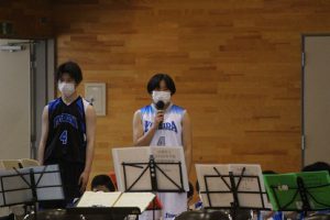 令和４年度山梨高等学校総合体育大会壮行会が行われました