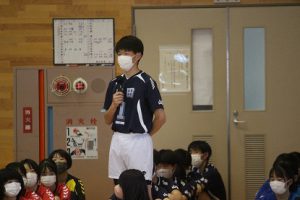 令和４年度山梨高等学校総合体育大会壮行会が行われました