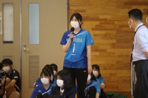 令和４年度山梨高等学校総合体育大会壮行会が行われました