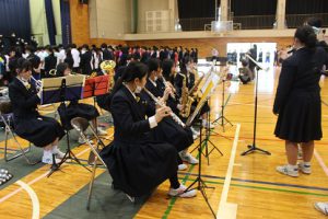 令和４年度山梨高等学校総合体育大会壮行会が行われました