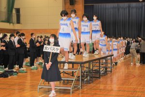 令和４年度山梨高等学校総合体育大会壮行会が行われました