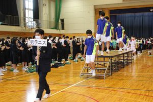 令和４年度山梨高等学校総合体育大会壮行会が行われました