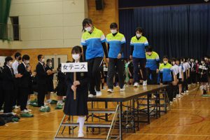 令和４年度山梨高等学校総合体育大会壮行会が行われました