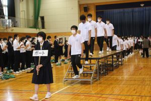 令和４年度山梨高等学校総合体育大会壮行会が行われました
