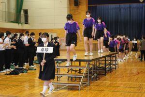 令和４年度山梨高等学校総合体育大会壮行会が行われました