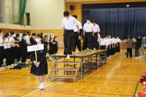 令和４年度山梨高等学校総合体育大会壮行会が行われました