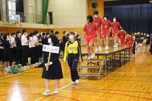 令和４年度山梨高等学校総合体育大会壮行会が行われました
