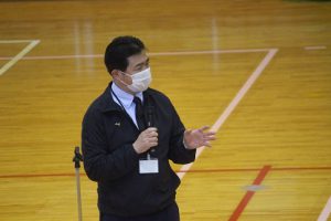 令和4年度1学年集団行動 行進発表会が行われました
