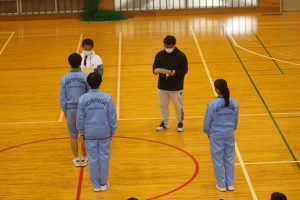 令和4年度1学年集団行動 行進発表会が行われました