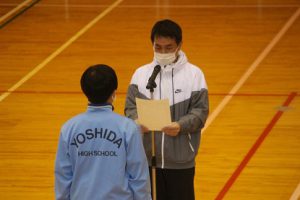 令和4年度1学年集団行動 行進発表会が行われました