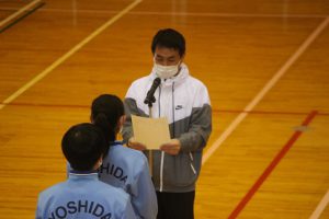 令和4年度1学年集団行動 行進発表会が行われました