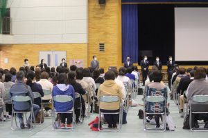 令和4年度PTA総会・PTA学年総会・保護者対象進路説明会が行われました