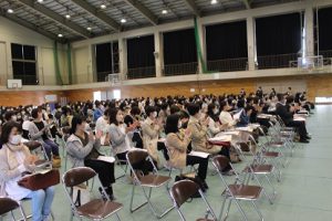 令和4年度PTA総会・PTA学年総会・保護者対象進路説明会が行われました