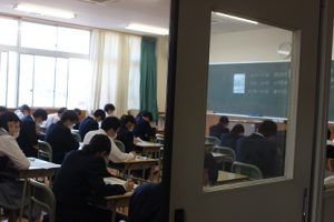令和４年度前期第１回試験が始まりました