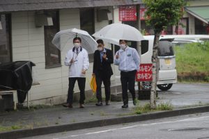 令和４年度山梨県高等学校県下一斉「通学時マナーアップ運動」が行われました