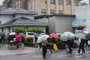 令和４年度山梨県高等学校県下一斉「通学時マナーアップ運動」が行われました