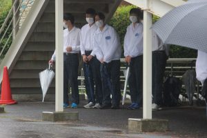 令和４年度山梨県高等学校県下一斉「通学時マナーアップ運動」が行われました