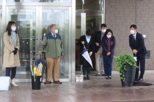 令和４年度山梨県高等学校県下一斉「通学時マナーアップ運動」が行われました