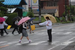 令和４年度山梨県高等学校県下一斉「通学時マナーアップ運動」が行われました