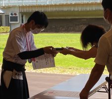 令和４年度インターハイ山梨県予選(弓道部）の結果です。