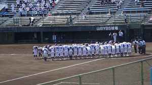 第１０４回全国高等学校野球選手権山梨大会２回戦の応援ありがとうございました