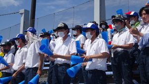 第１０４回全国高等学校野球選手権山梨大会２回戦の応援ありがとうございました