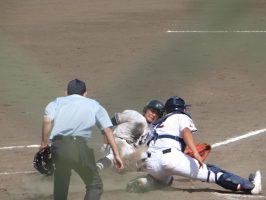 第１０４回全国高等学校野球選手権山梨大会２回戦の応援ありがとうございました